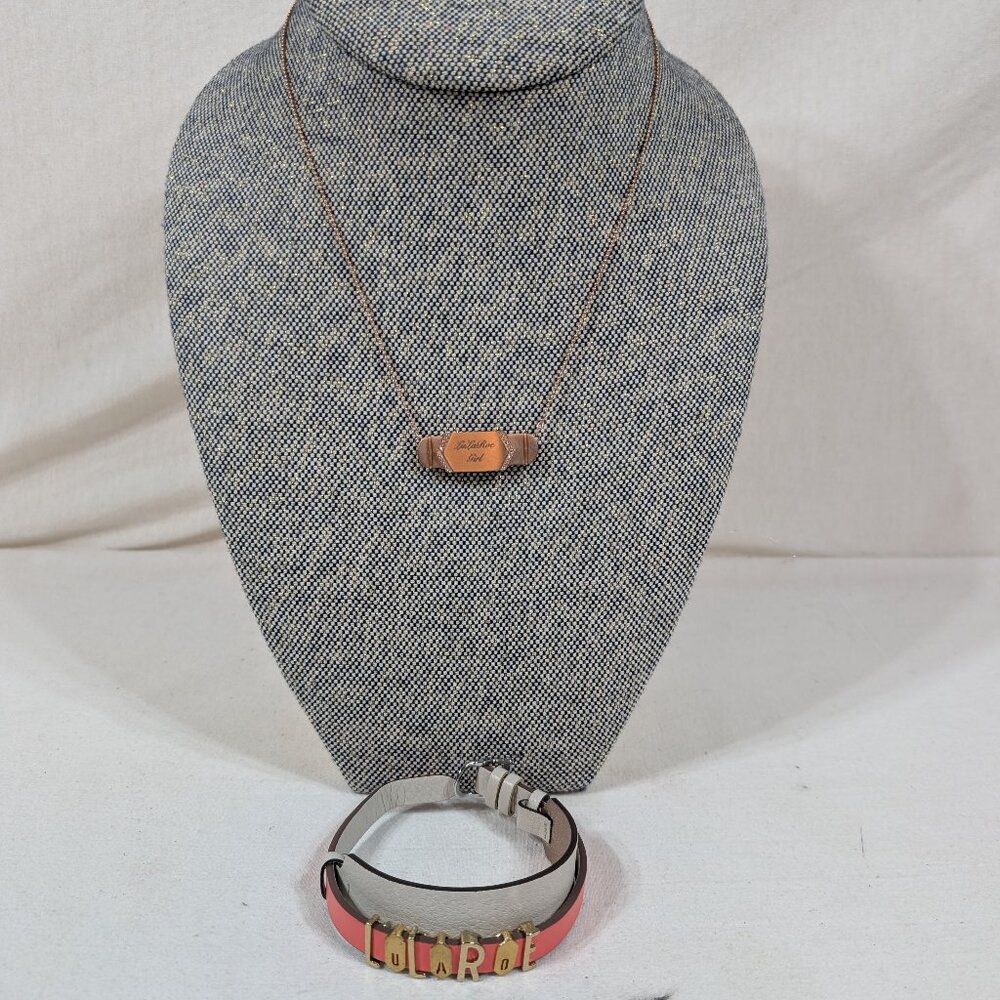 LuLaRoe Necklace & Bracelet Set